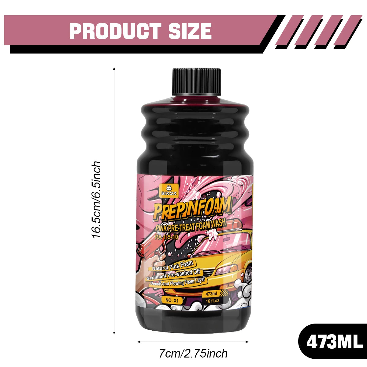 Shampoing Auto Mousse Active - Nettoyage & Brillance