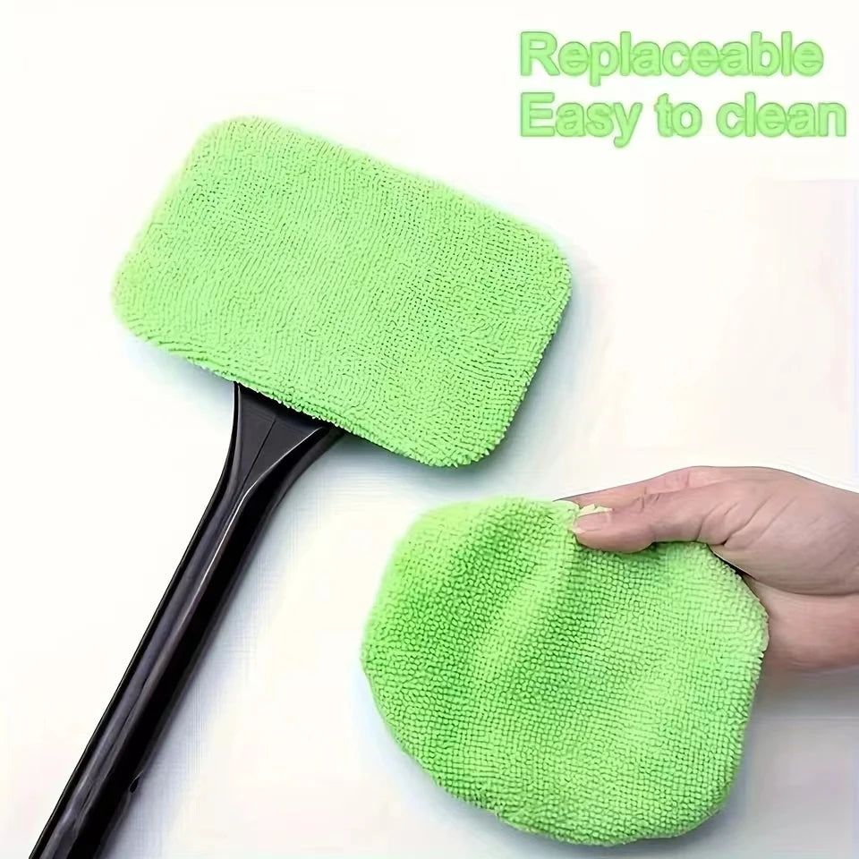Brosse Nettoyante pour Pare-Brise & Vitres Auto - Manche Long