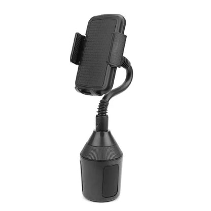 Support Téléphone Voiture 360° - Fixation Porte Gobelet