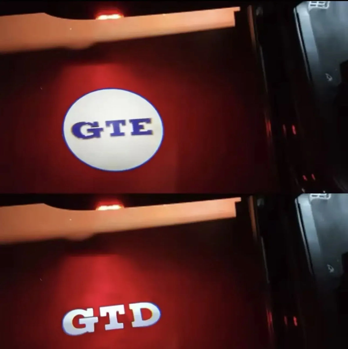 Projecteur LED Logo pour Portière de Voiture - Eclairage d'Accueil