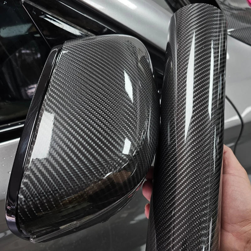 Film Vinyle Carbone 6D Brillant - Covering Auto & Moto