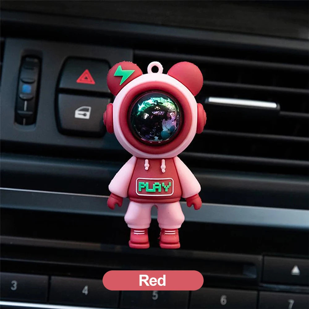 Diffuseur de Parfum Astronaute pour Voiture - Fraîcheur & Design