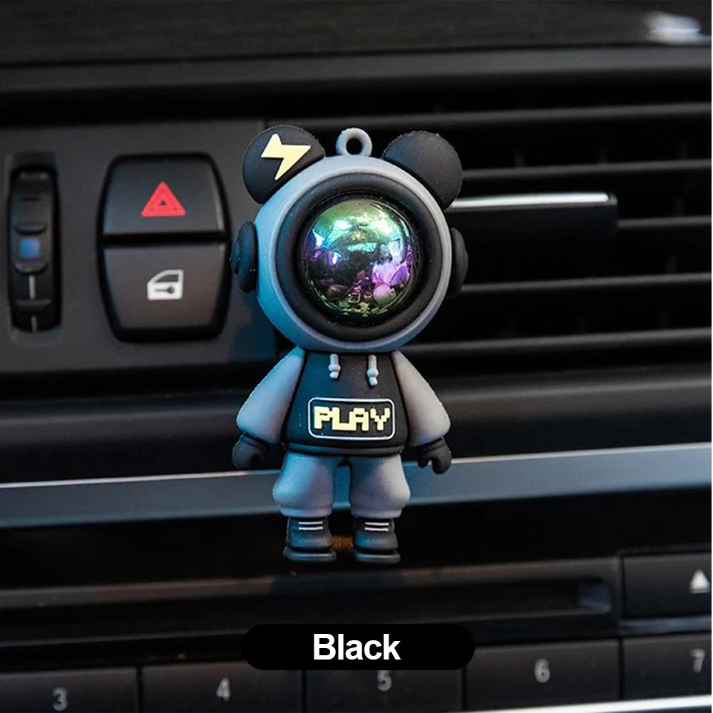 Diffuseur de Parfum Astronaute pour Voiture - Fraîcheur & Design