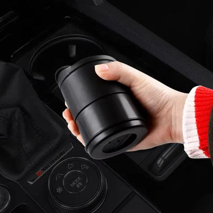Cendrier Voiture avec Couvercle - Anti Odeur & Compact