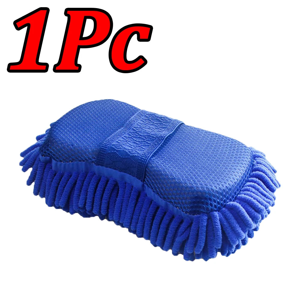 Gant de Lavage Microfibre Auto - Nettoyage Doux & Sans Rayures