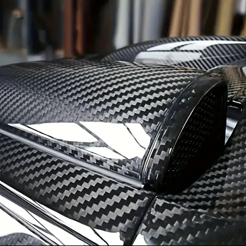 Film Vinyle Carbone 6D Brillant - Covering Auto & Moto