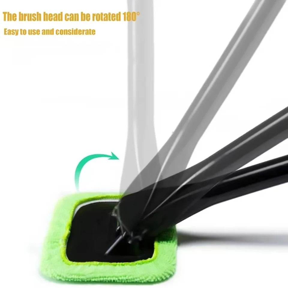 Brosse Nettoyante pour Pare-Brise & Vitres Auto - Manche Long