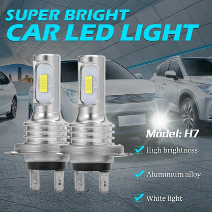 Ampoules LED Haute Puissance pour Phares Auto - Eclairage Blanc Intense