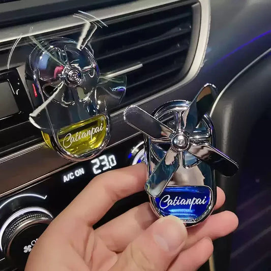Diffuseur de Parfum Auto Grille d'Aération - Design Elégant & Longue Durée