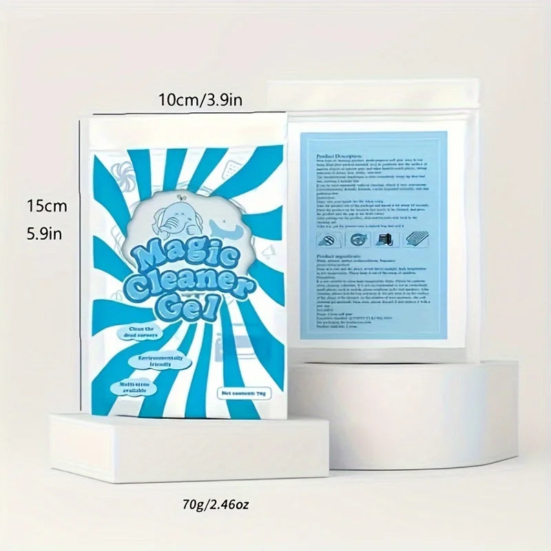 Gel Nettoyant Anti - Poussière Auto - Intérieur & Recoins