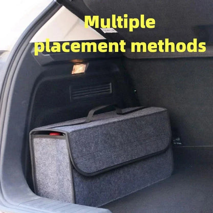 Organisateur de Coffre Pliable - Grand Sac de Rangement Auto
