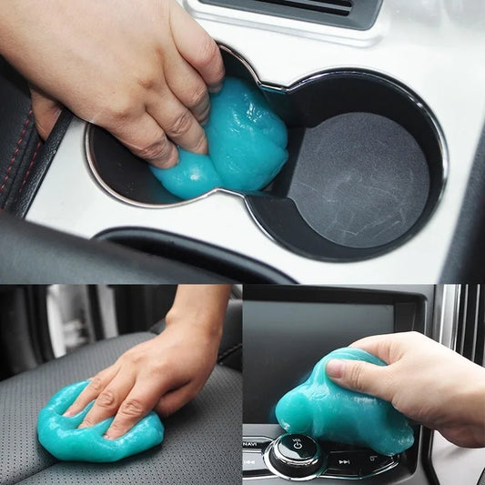 Gel Nettoyant Anti - Poussière Auto - Intérieur & Recoins