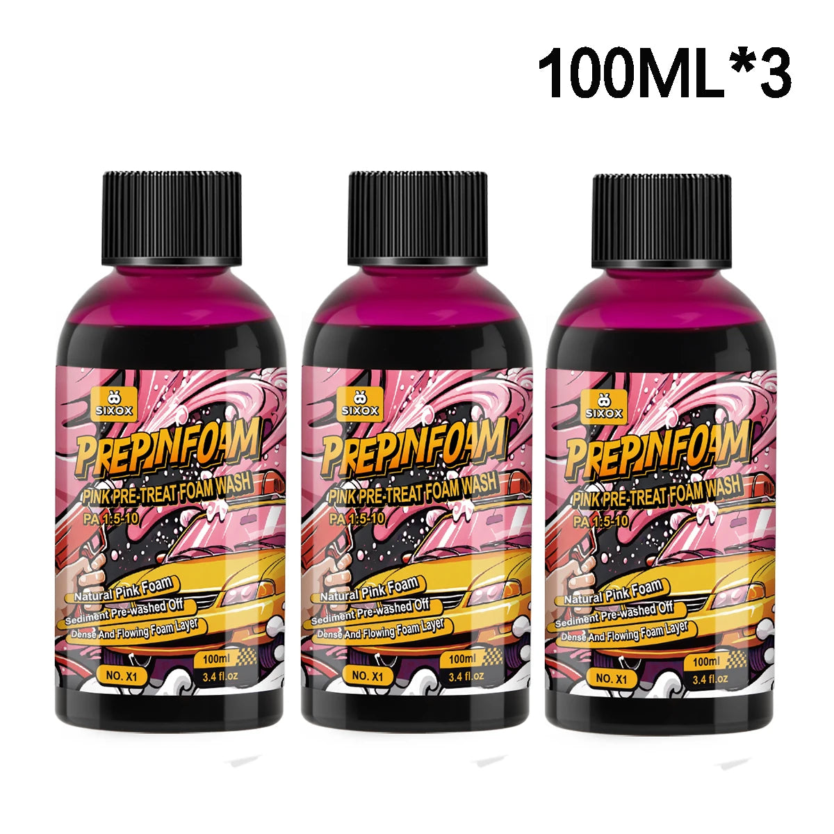 Shampoing Auto Mousse Active - Nettoyage & Brillance