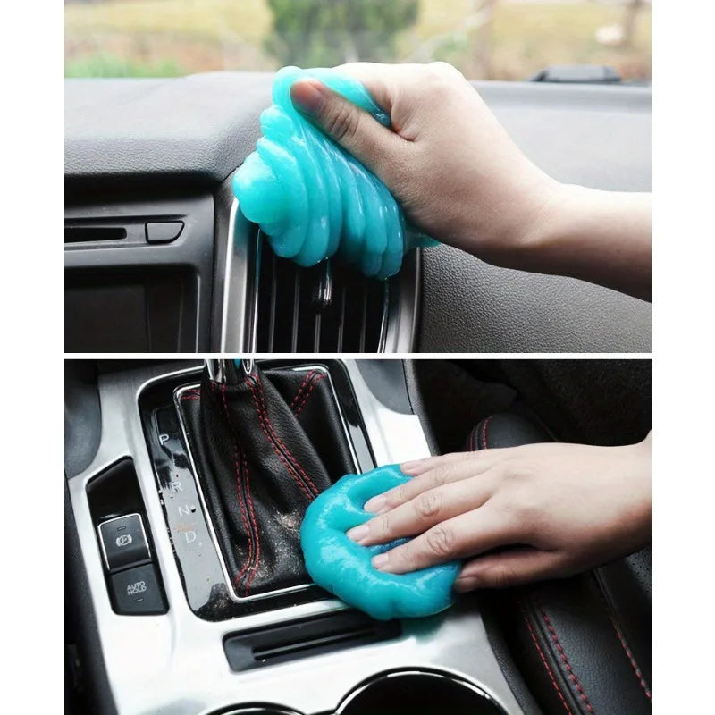 Gel Nettoyant Anti - Poussière Auto - Intérieur & Recoins