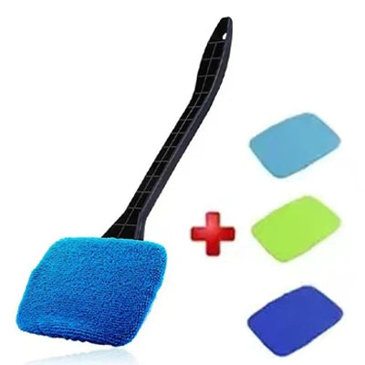 Brosse Nettoyante pour Pare-Brise & Vitres Auto - Manche Long