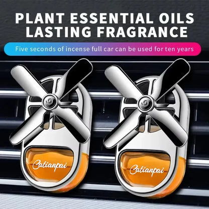 Diffuseur de Parfum Auto Grille d'Aération - Design Elégant & Longue Durée