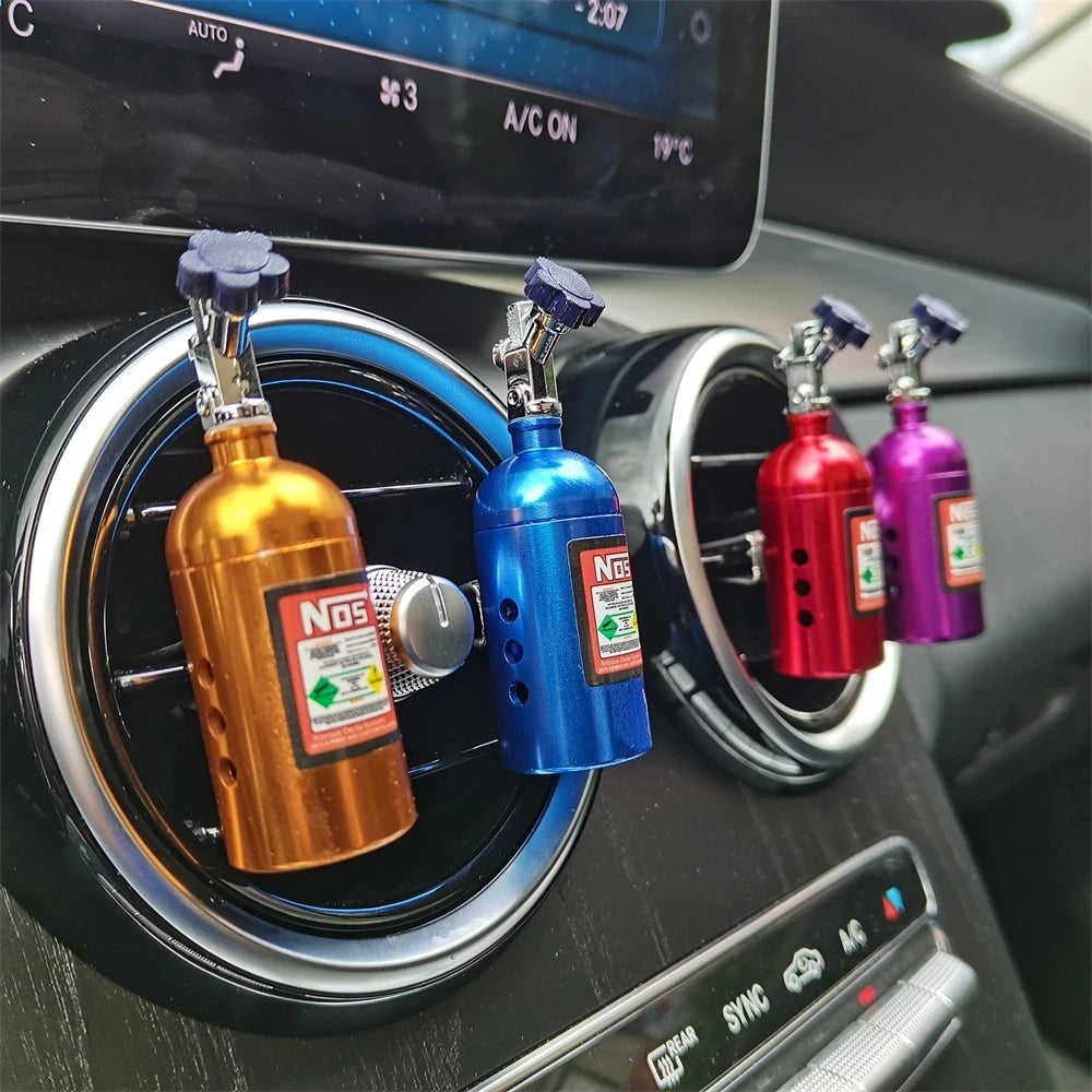Parfum Auto Bouteille NOS - Diffuseur pour Grille d'Aération