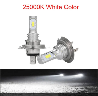 Ampoules LED Haute Puissance pour Phares Auto - Eclairage Blanc Intense