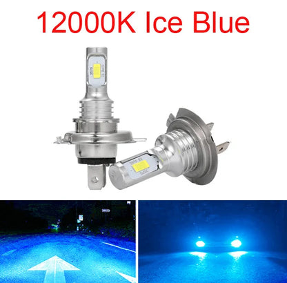 Ampoules LED Haute Puissance pour Phares Auto - Eclairage Blanc Intense
