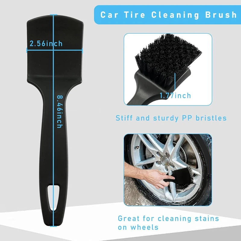 Brosse de Nettoyage Jantes & Pneus