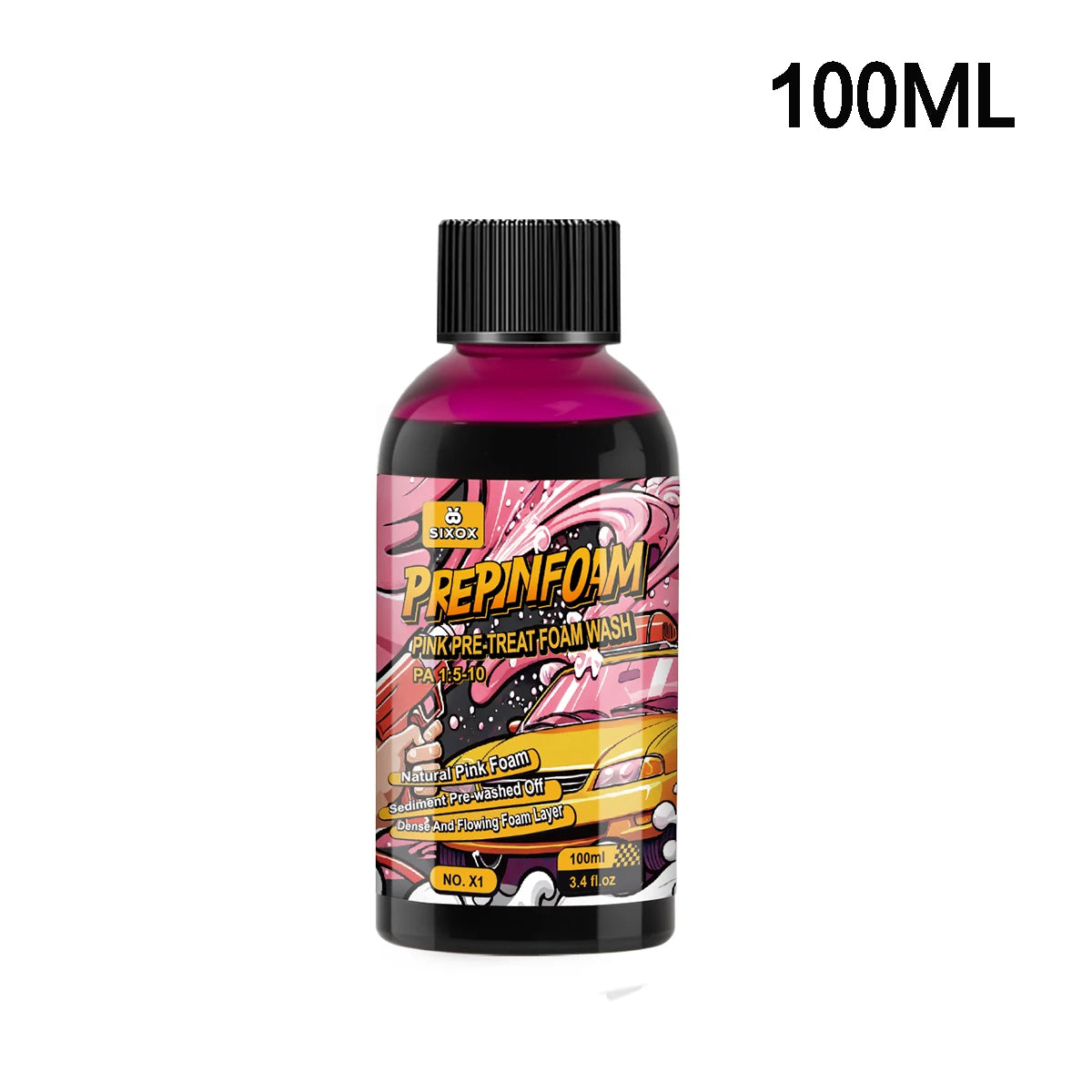 Shampoing Auto Mousse Active - Nettoyage & Brillance