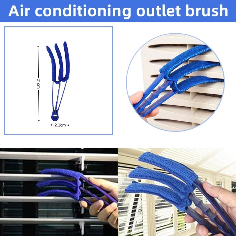 Kit de Brosses Detailing Auto - Nettoyage Intérieur & Zones Difficiles