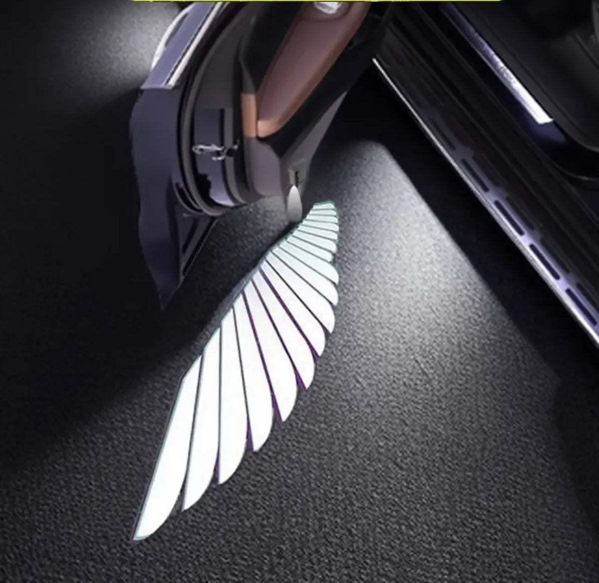 Projecteur LED Logo pour Portière de Voiture - Eclairage d'Accueil